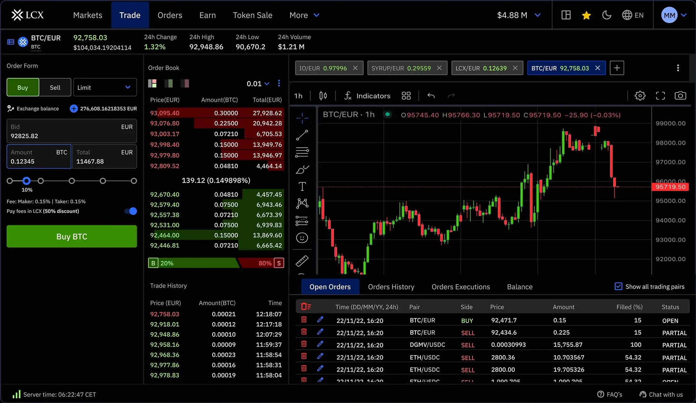 Trade Page Preview