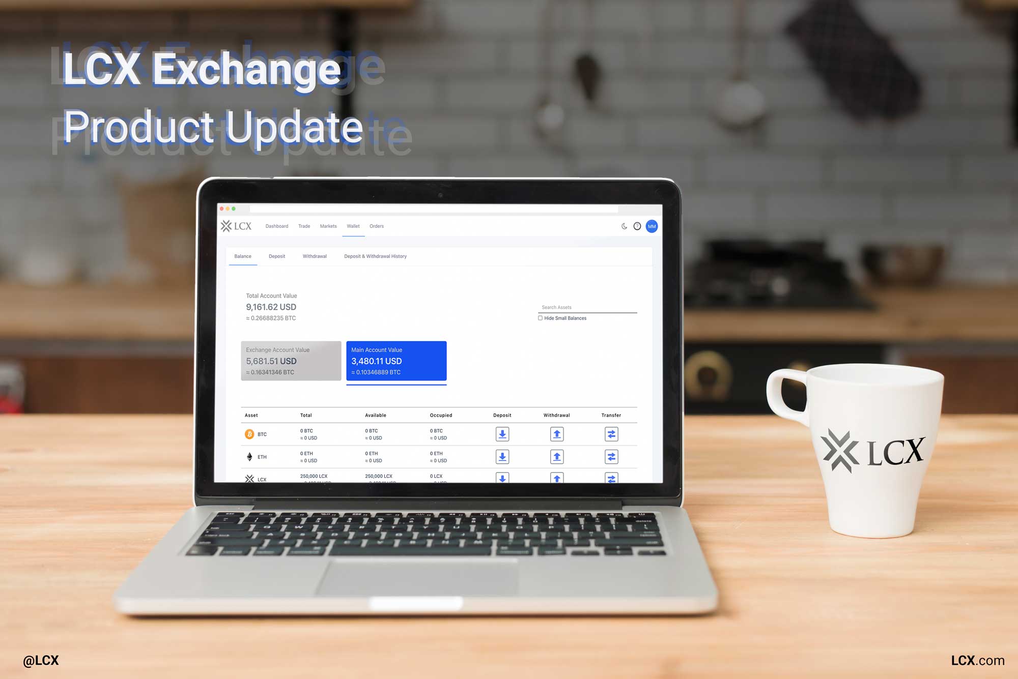 Product Update: LCX Exchange and Wallets - LCX