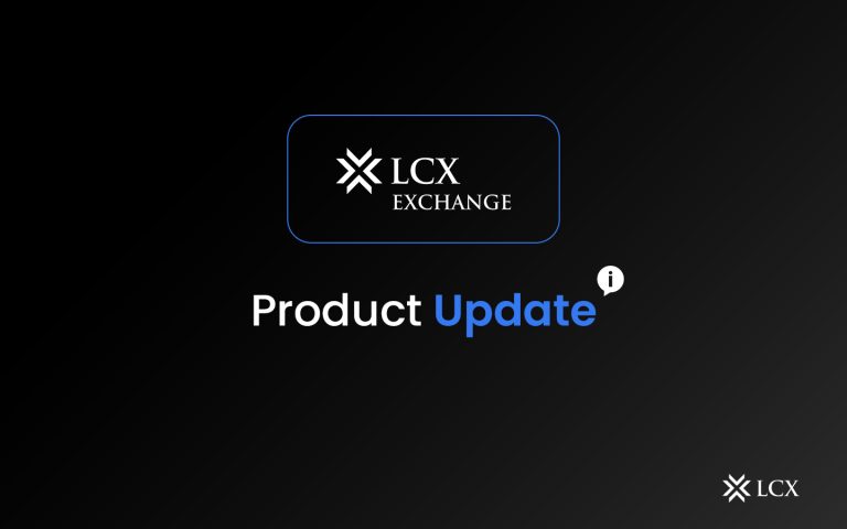 LCX Exchange Product Update