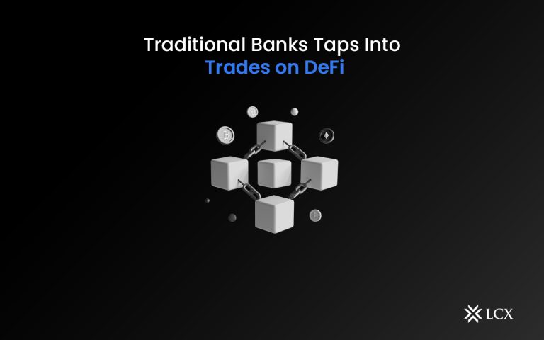 Traditional banks trade on DeFi