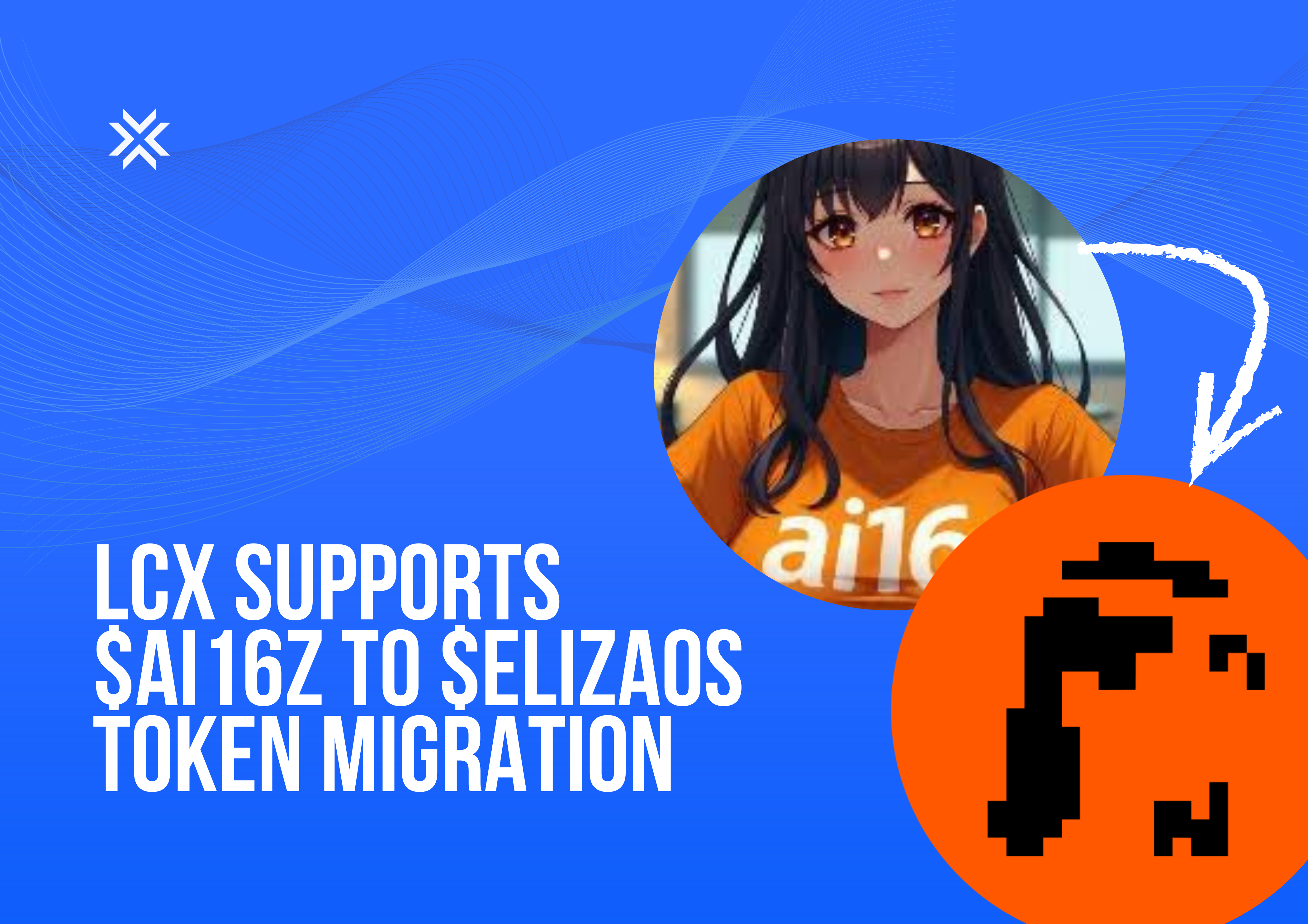 LCX Supports $ai16z to $elizaOS Token Migration
