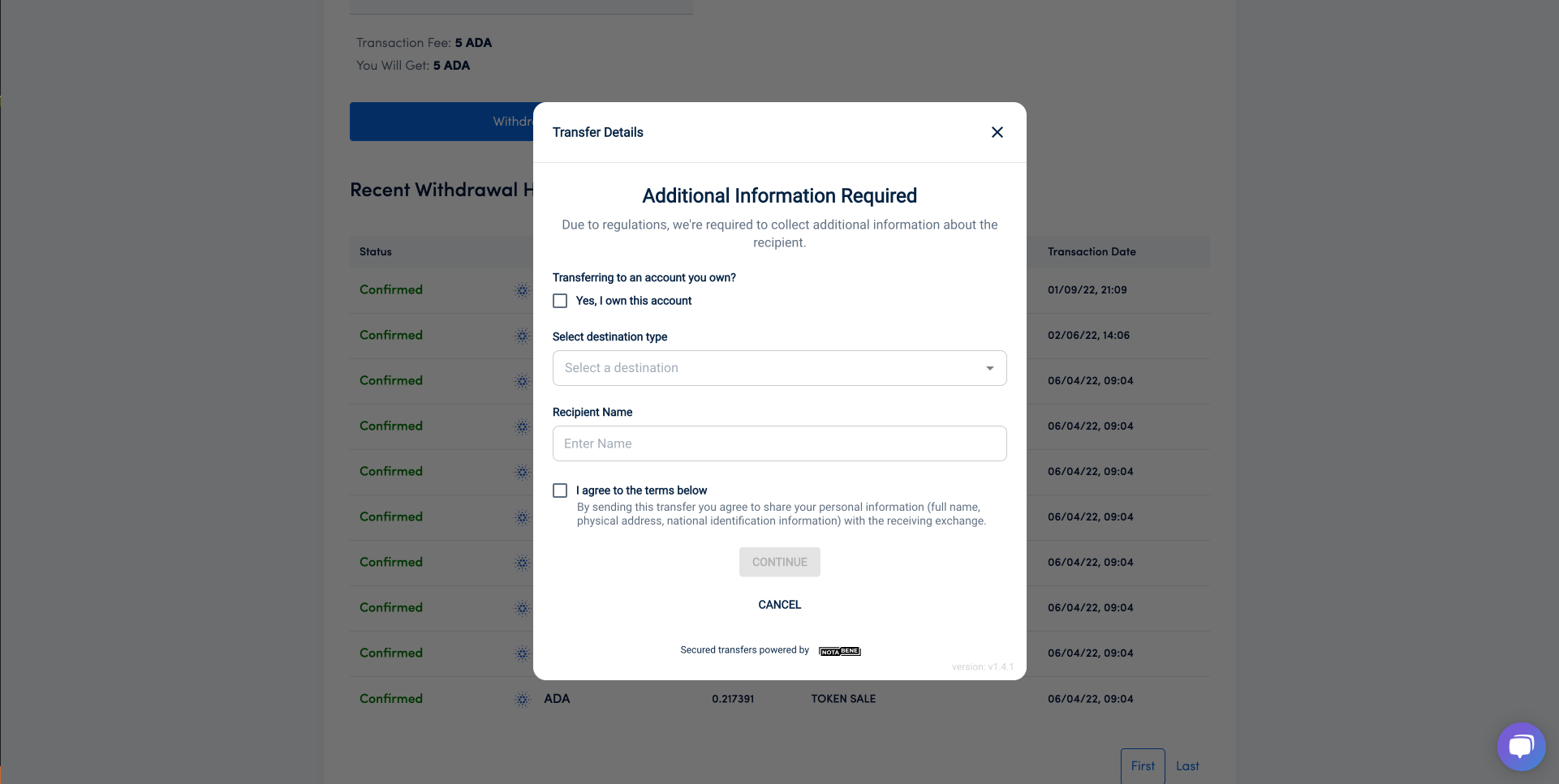 additional information required additional information required
