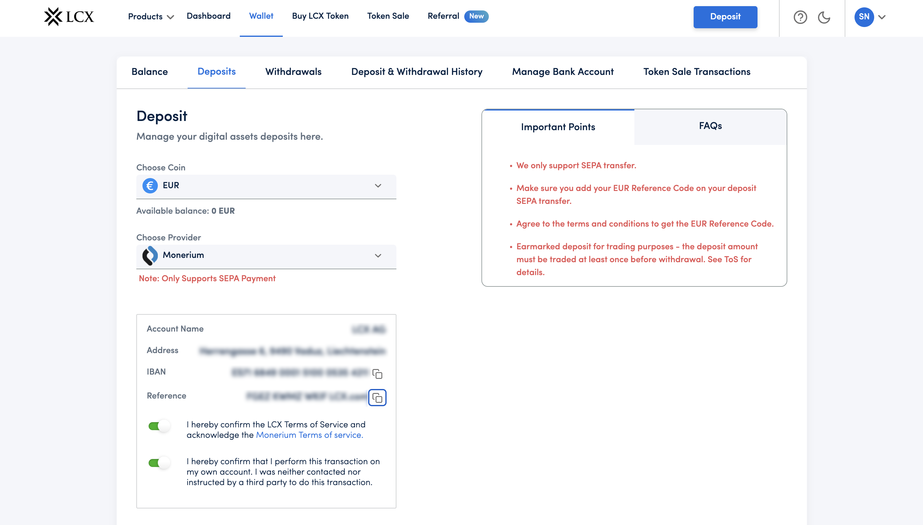 Add account details Add account details