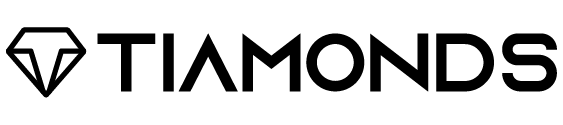 Tiamonds Logo Version 03 (Dark)